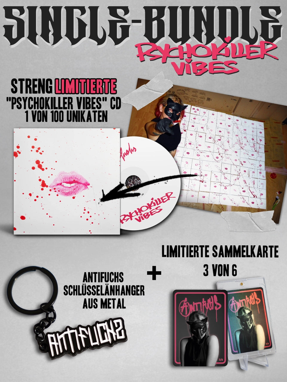 Antifuchs - Psychokiller Vibes Single-Bundle
